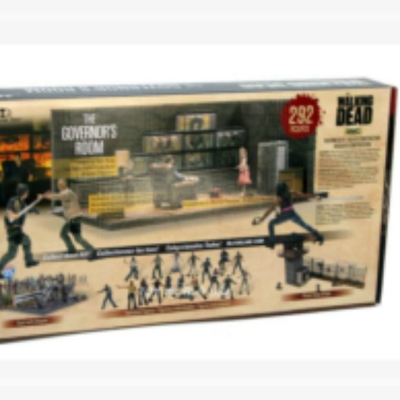 The Walking Dead Governor's Room light playset & 2 mini-Blind packs AMC📦🏃🚚 - Picture 8 of 16